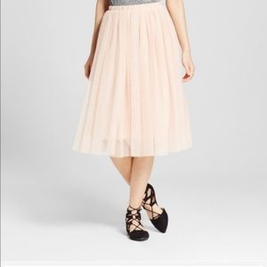 Blush Pink Tulle Skirt - Merona NWOT